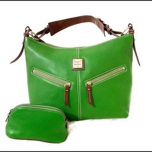Dooney & Bourke purse & matching cosmetic bag